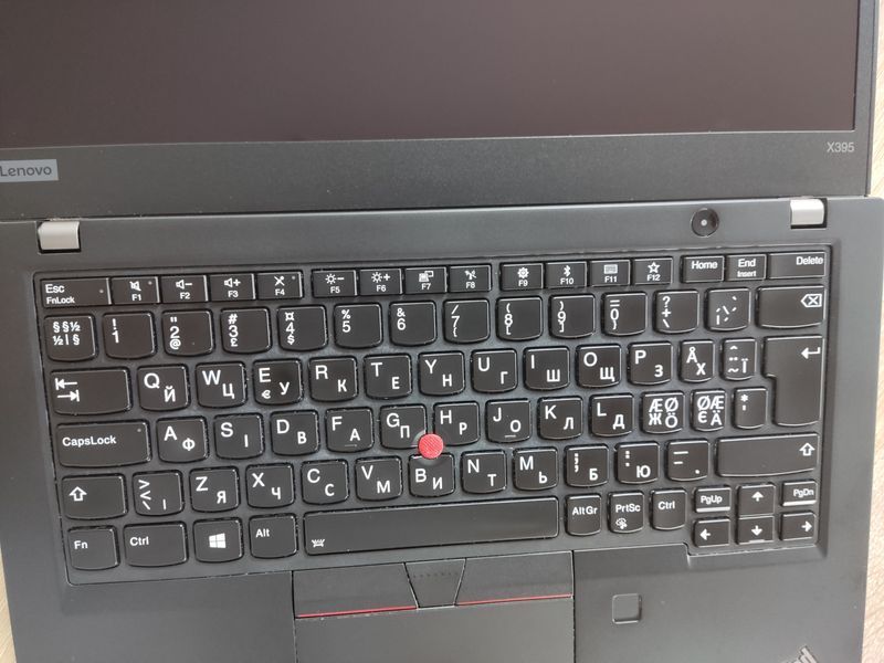 Ноутбук Lenovo ThinkPad X395 13.3" IPS Sensor Ryzen 5 PRO 3500U 16 GB DDR4 256GB SSD RX Vega 8 X395 фото