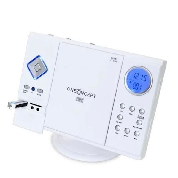 Стереосистема ONECONCEPT MG3-V12 - WH CD / MP3 USB / SD V329 фото