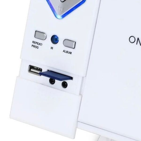 Стереосистема ONECONCEPT MG3-V12 - WH CD / MP3 USB / SD V329 фото