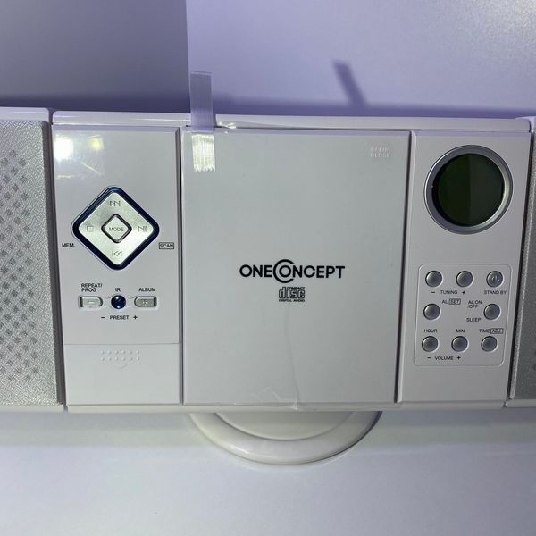 Стереосистема ONECONCEPT MG3-V12 - WH CD / MP3 USB / SD V329 фото